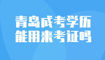 青島成考學歷